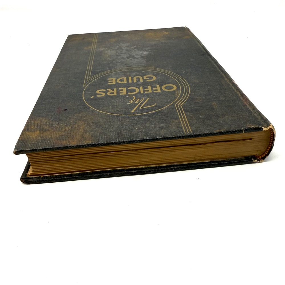1942 The Officers Guide 8th Edition US Army Military Reference Book Hardcover - Picture 4 of 13